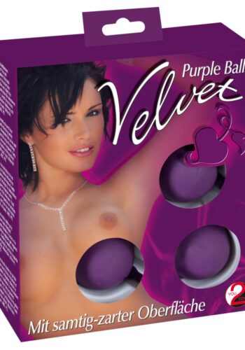 Velvet Balls Purple