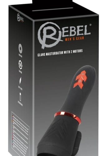 Glans Masturbator with 2 Motors