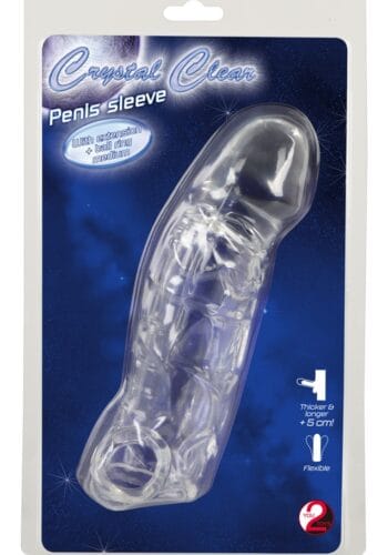Penis Sleeve with extension + ball ring