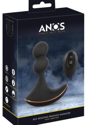 RC Rotating Prostate Massager with Vibration