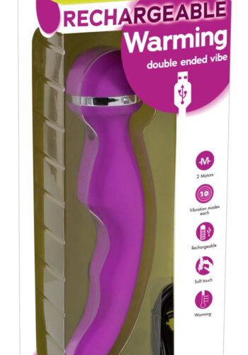 Vibrator and Massage Wand in One with a Warming Function