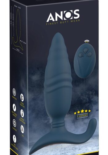 RC Thrusting Butt Plug with Vibration