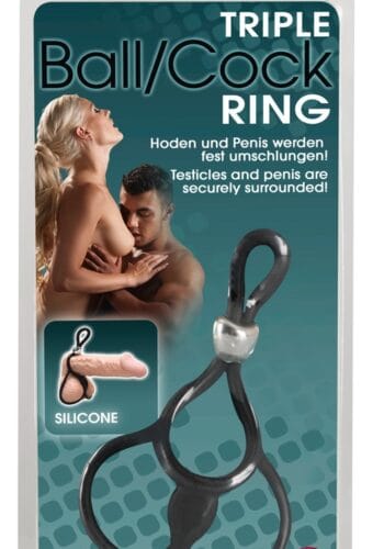 Triple Ball and Cock Ring
