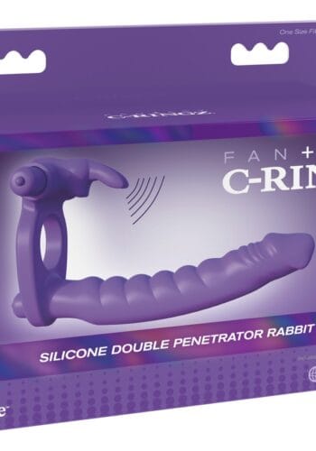 Silicone Double Penetrator Rabbit