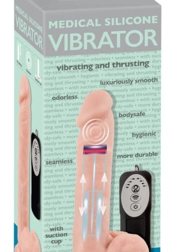 Medical Silicone Thrusting Vibrator