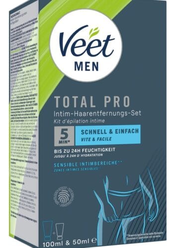Men TOTAL PRO Intimate Hair Removal Set