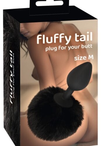 fluffy tail size M