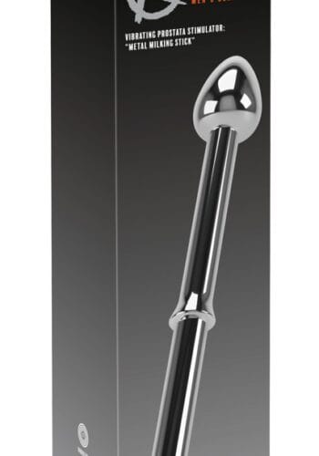 Vibrating Prostata Stimulator: Metal Milking Stick