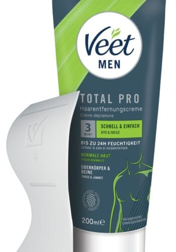 Veet Men TOTAL PRO Hair Removal Cream
