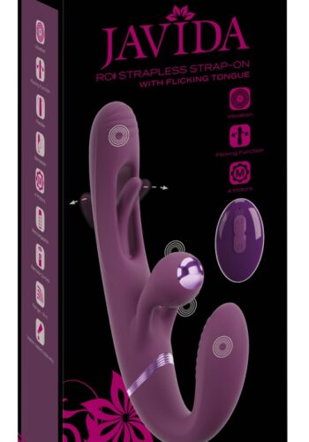 RC Strapless Strap-On With Flicking Tongue