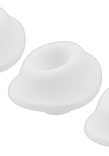 Heads Pack of 3 White