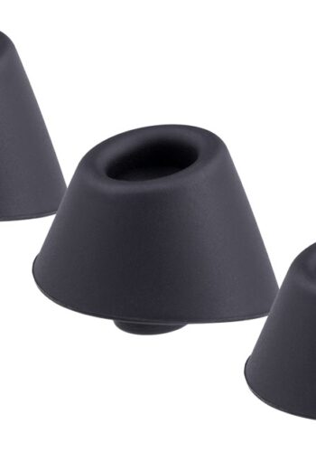 Heads Pack of 3 Black
