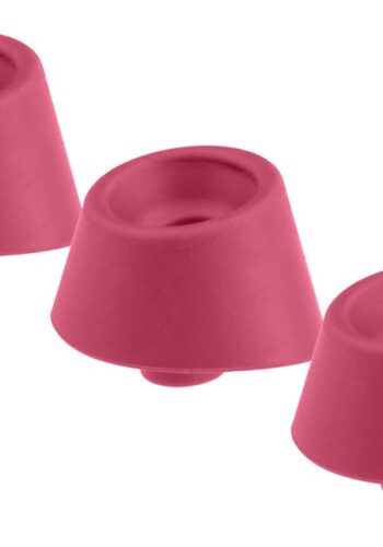 Heads Pack of 3 Raspberry